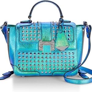 Rebecca Minkoff Rare studded iridescent crossbody